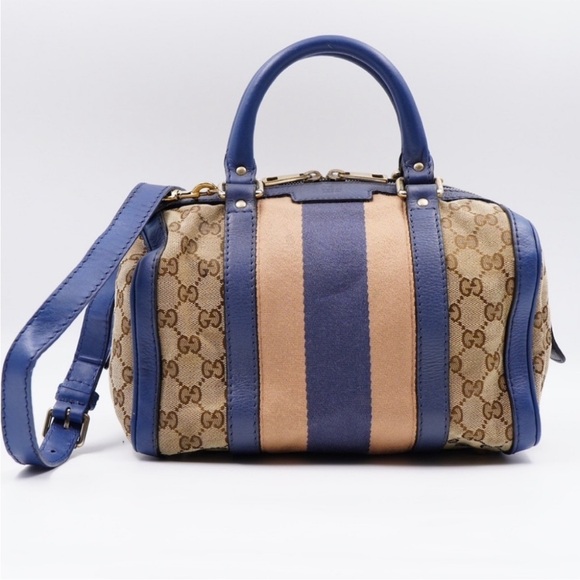 Gucci Handbags - Gucci Sherri line mini Boston w/strap